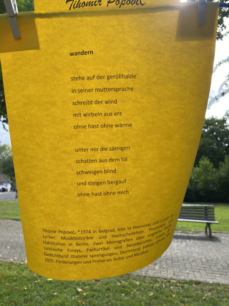 Gedichte am Band