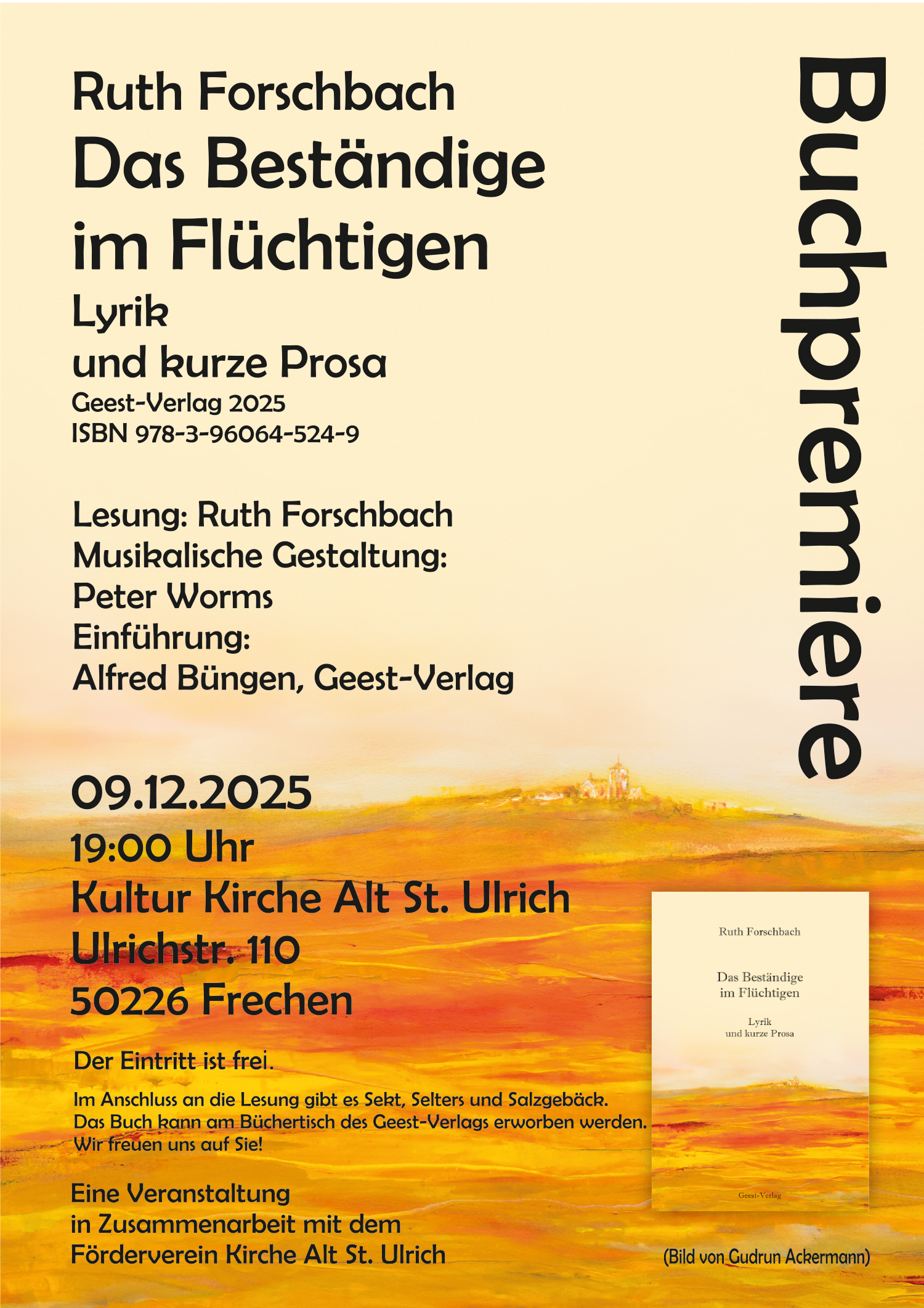 Ruth Forschbach: „Das Beständige im Flüchtigen” – Lyrik und kurze Prosa